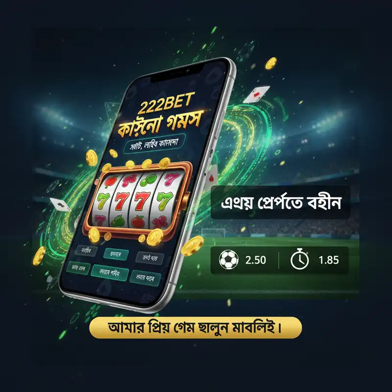 2222bet ক্যাসিনো গেমস এবং স্পোর্টস বেটিং